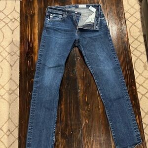 Men’s AG ED denim jeans, Tellis Modern Slim cut, size 34x33